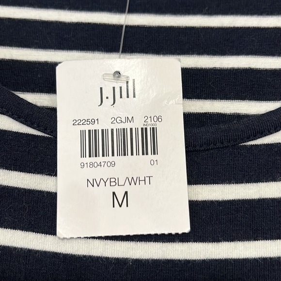 J Jill Stripe Coastal Knit Maxi Dress - Picture 6 of 12